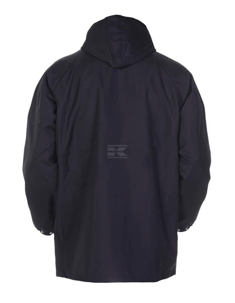 Regenmantel schwarz Größe L
