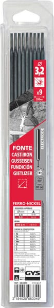 Elektr. Gusseisen 3,2mm (9x)