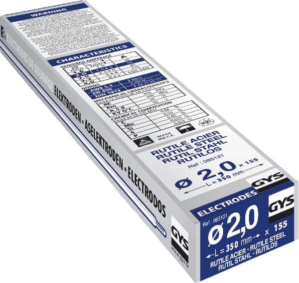 155 Stahlelektroden GY38 Ø2mm