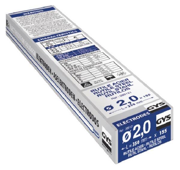 155 Stahlelektroden GY38 Ø2mm