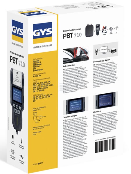 Batterietester PBT710