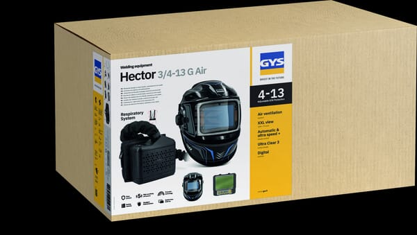 Schweißhelm HECTOR 3/4-13 G Air True Color
