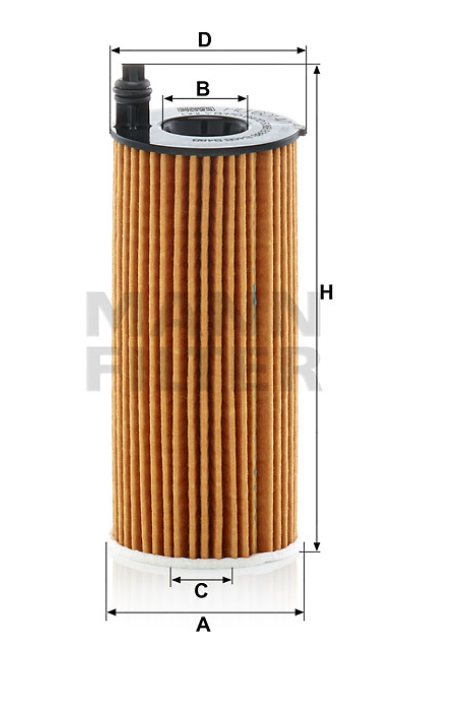 HU 6014/1 z Flüssigkeitsfilterelement (metallfrei)
