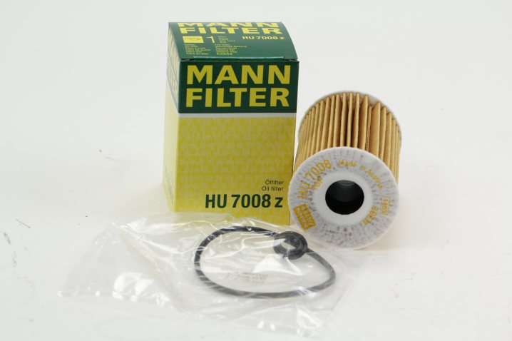 HU 7008 z Ölfilterelement, metallfrei