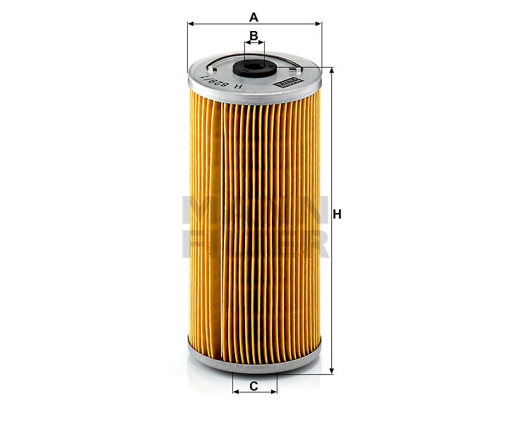 H 829/1 x Flüssigkeitsfilterelement