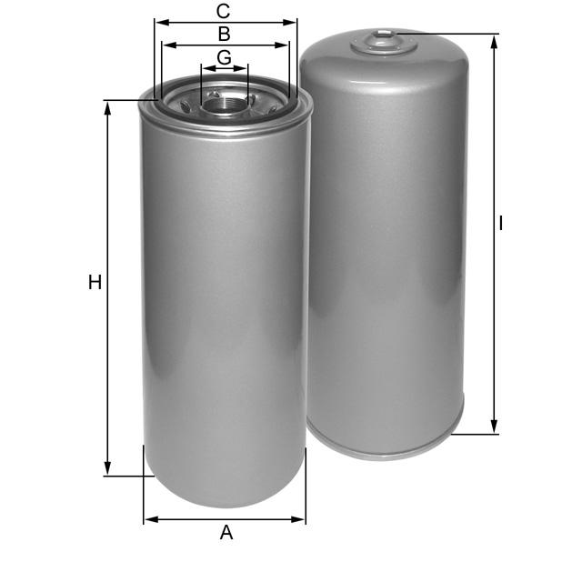 ZP3256 Ölfilter SpinOn