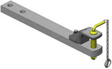 Zugpendel 80x40 L738mm Cat. 2 Ø31,5mm