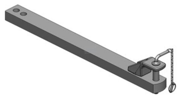 Zugpendel 90x50 L1045mm Cat. 2 Ø31,5mm