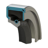 Wellendichtung, 35 x 47 x 10mm, Kramp
