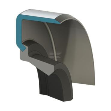 Wellendichtung, 12 x 16 x 3mm, Kramp