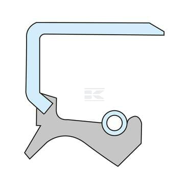 Wellendichtung, 160 x 185 x 13mm, Kramp