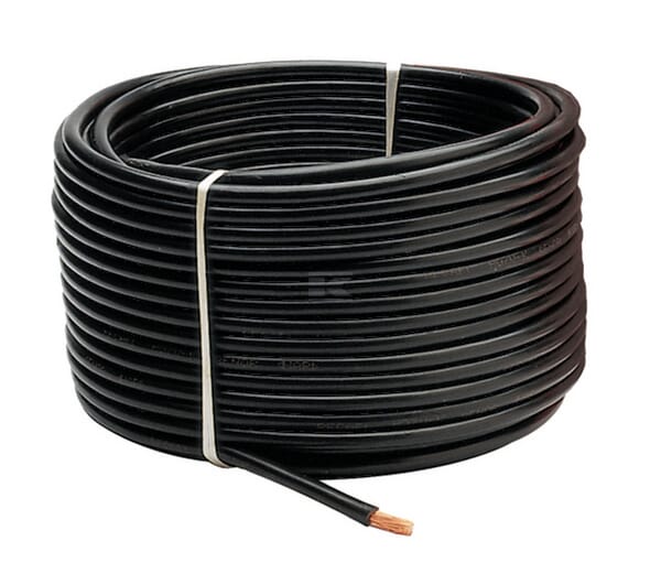 Flexkabel 1x25mm² PVC, schwarz