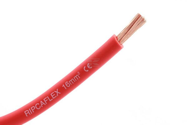 Flexkabel 1x35mm² PVC, rot
