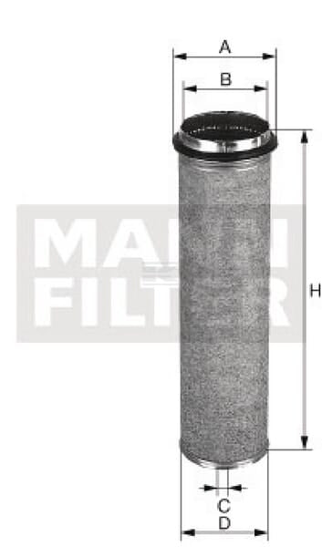 Sekundaerluftfilterelement