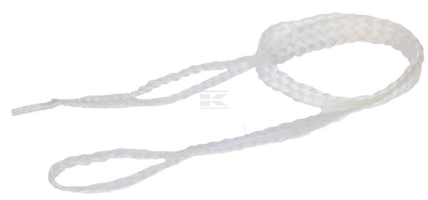 Kälberseil weiß 190cm 2 Schlaufen