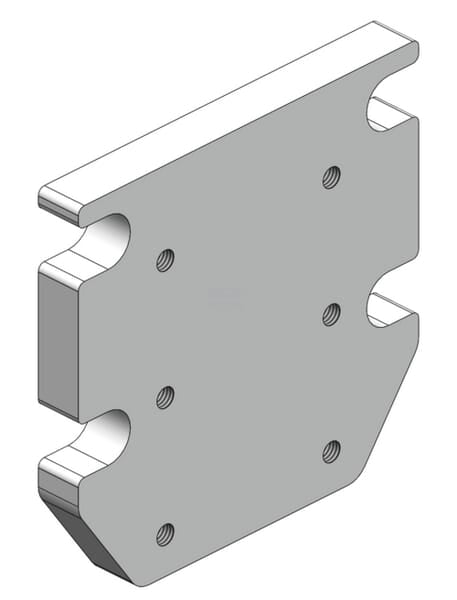 Anschraubbare Platten
