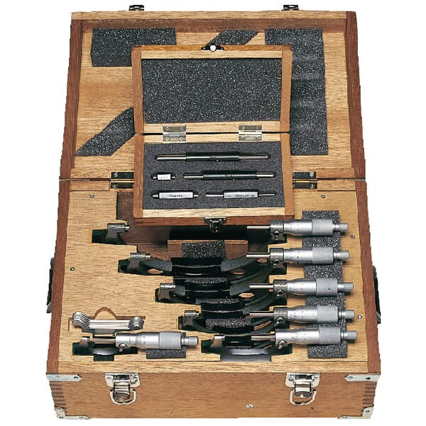 Bügelmessschraubensatz 0-150mm