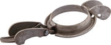 Hebelverschlussring 89mm schwarz