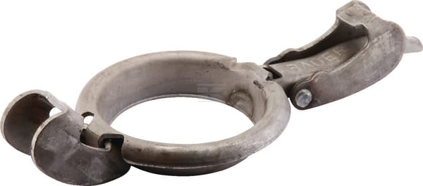 Hebelverschlussring 89mm schwarz