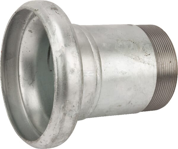 Becher 3 1/2" mit Rohrgewinde 3"