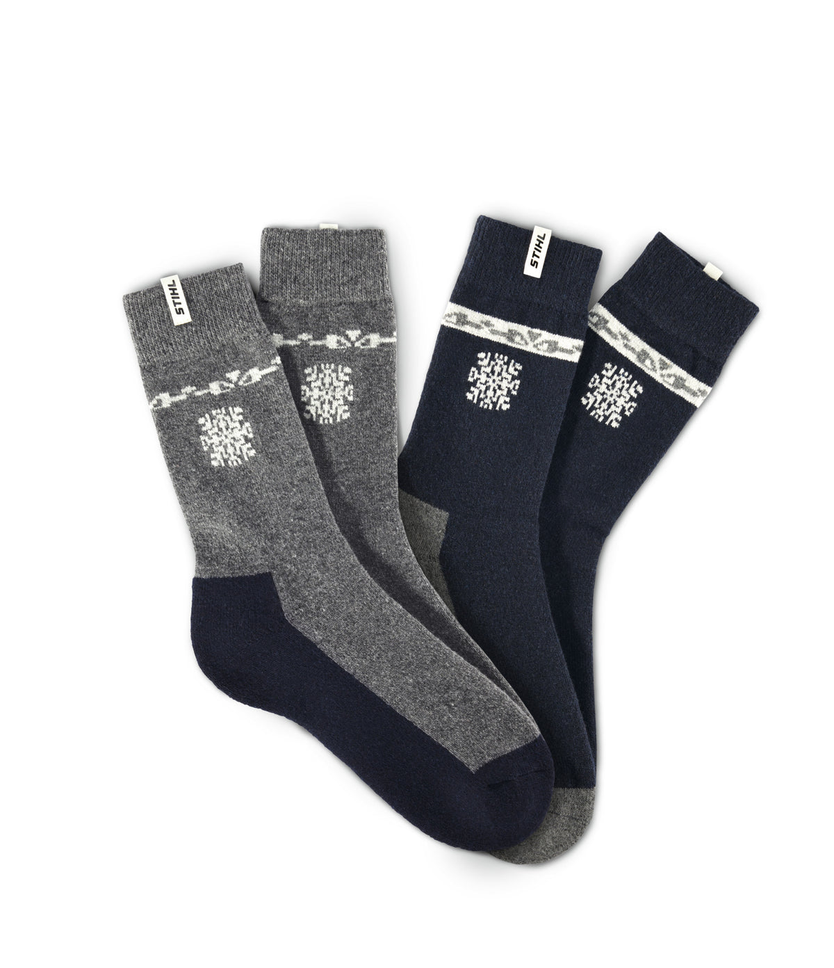 STIHL Socken Gr. 35-38 2er Set WINTER SEASON 23