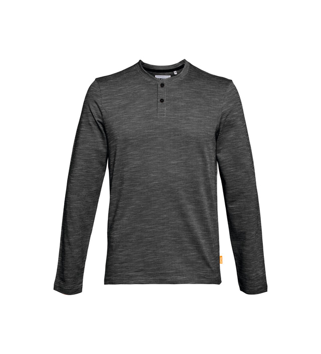STIHL Langarmshirt Gr. S HENLEY Grau