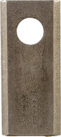 Mähmesser links / rechts 108x48x3 mm, Bohrung Ø 21 mm, geeignet für Galfre / Marangon / New Holland, 25er-Packung