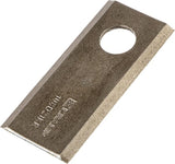 Mähmesser links / rechts 108x48x3 mm, Bohrung Ø 21 mm, geeignet für Galfre / Marangon / New Holland, 25er-Packung