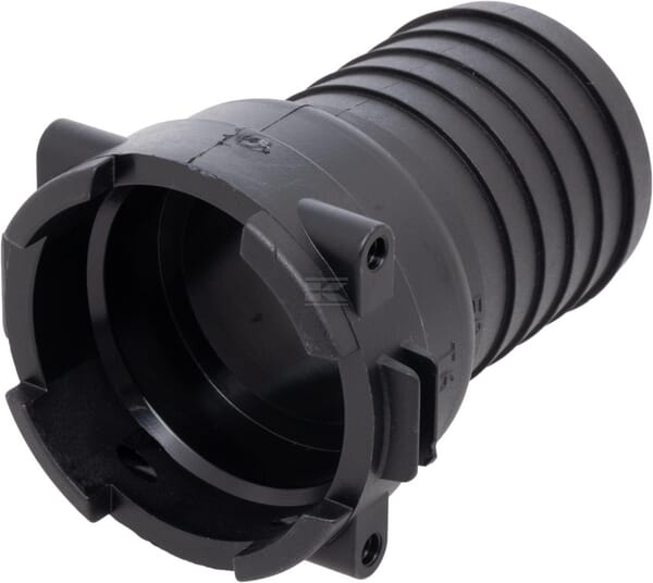 Schlauchanschluss gerade 50 mm mit Gabelkupplung T6