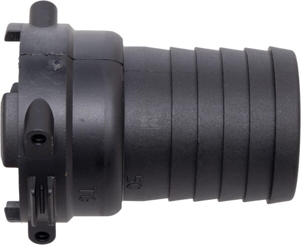 Schlauchanschluss gerade 50 mm mit Gabelkupplung T6