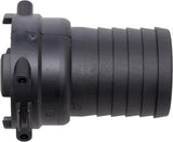 Schlauchanschluss gerade 50 mm mit Gabelkupplung T6