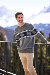 STIHL Pullover Gr. XXL WINTER SEASON 23 Blau/Grau