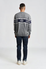 STIHL Pullover Gr. XXL WINTER SEASON 23 Blau/Grau