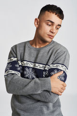 STIHL Pullover Gr. XS WINTER SEASON 23 Blau/Grau