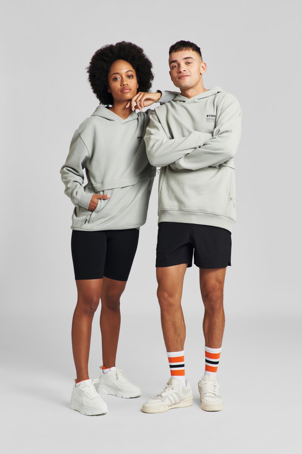 STIHL Hoodie Gr. S LEGENDARY Grau