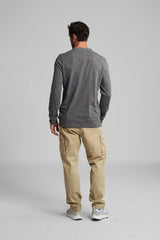 STIHL Langarmshirt Gr. S HENLEY Grün