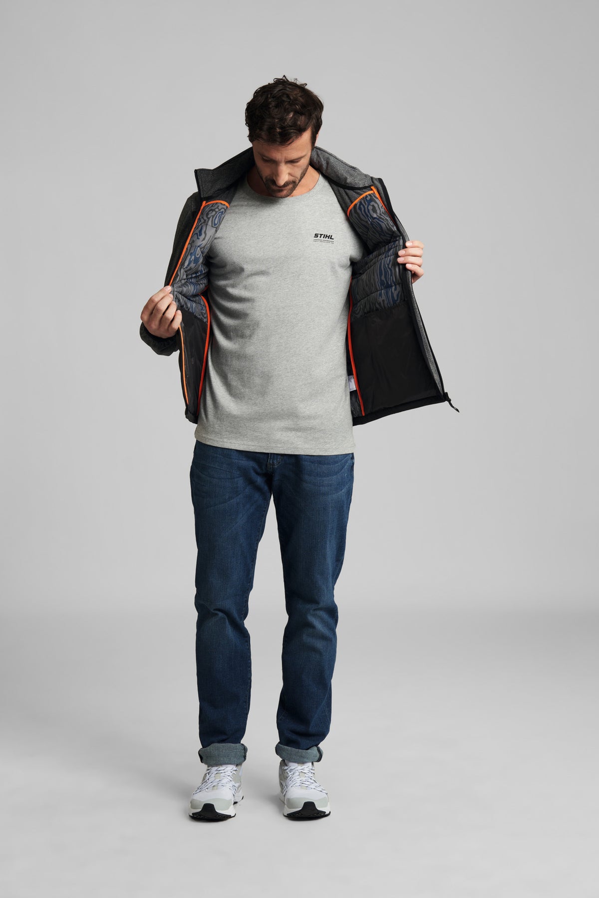STIHL Jacke Gr. XXL HYBRID Grau