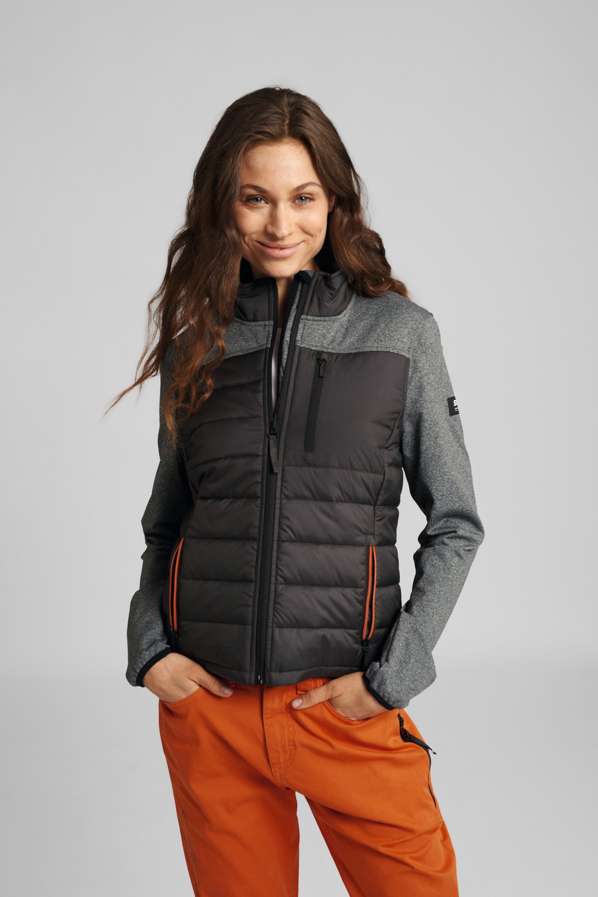 STIHL Jacke Gr. M Damen HYBRID Grau