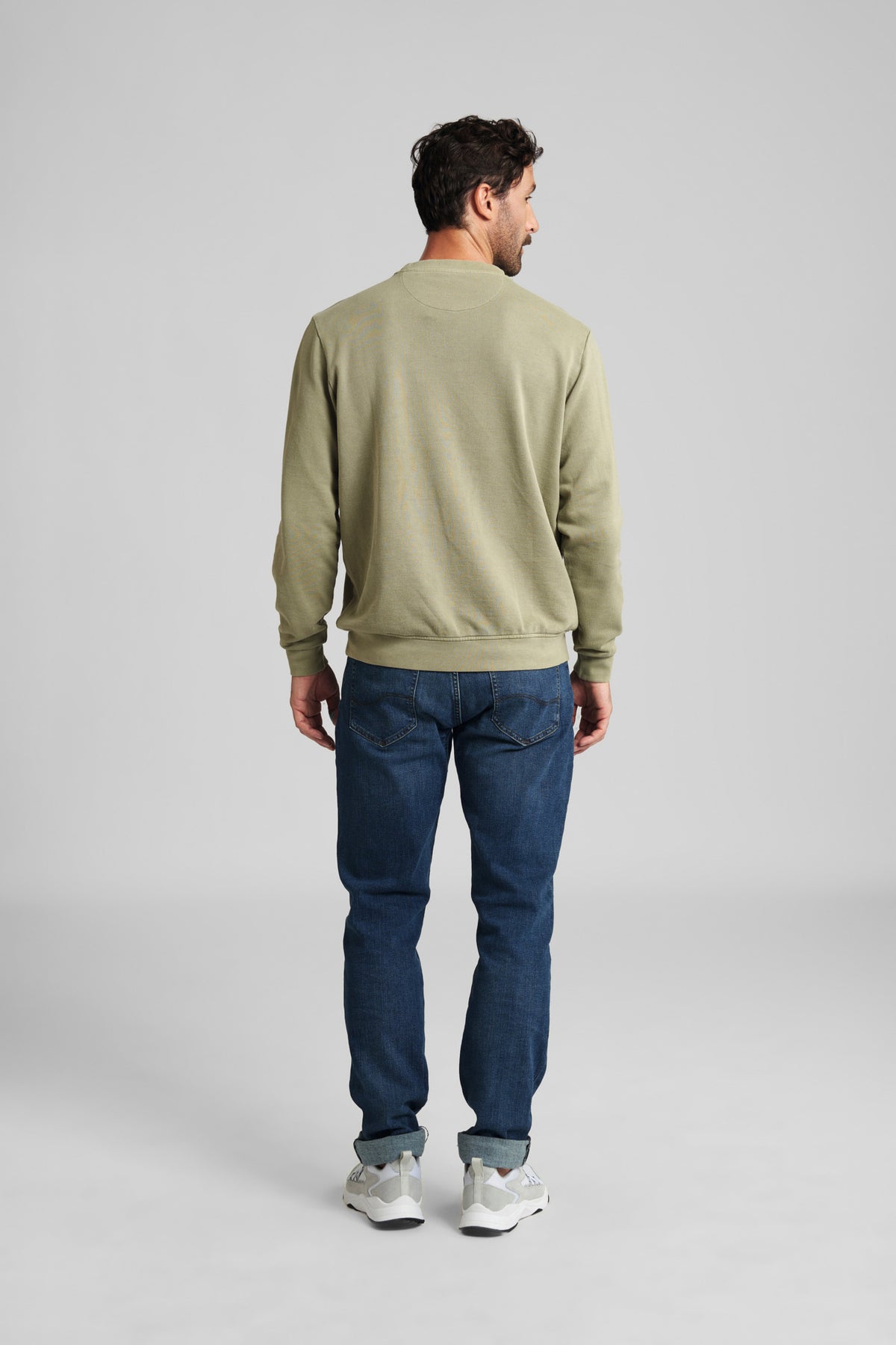 STIHL Sweatshirt Gr. M GARMENT DYE Grün