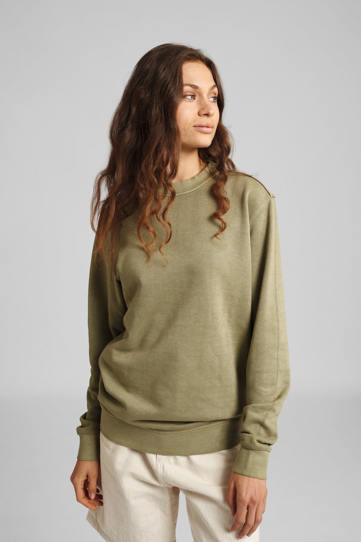 STIHL Sweatshirt Gr. XXL GARMENT DYE Grün