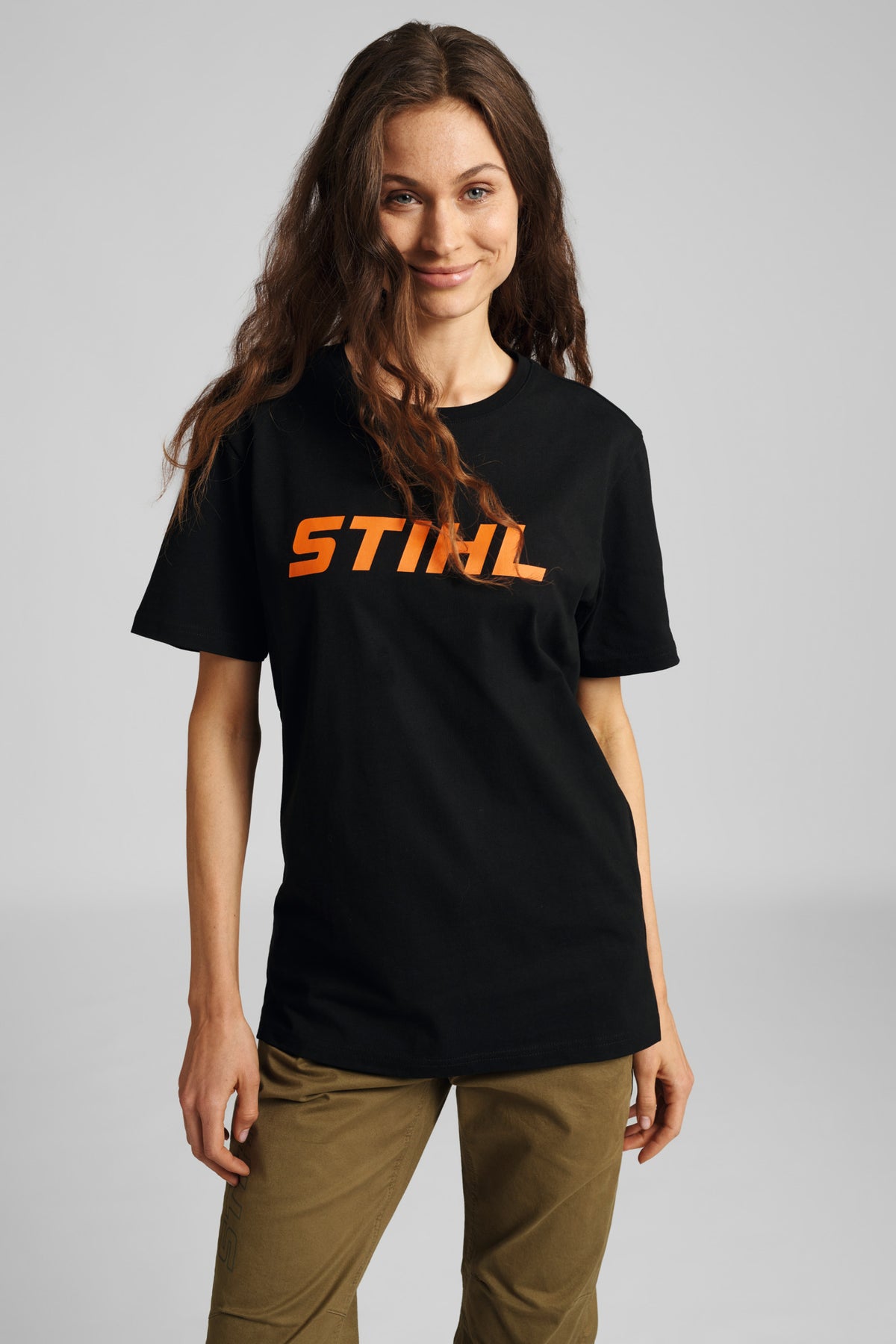 STIHL T-Shirt Gr. M MS 500i BACK Schwarz