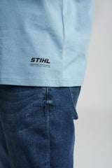 STIHL T-Shirt Gr. S SUSTAINABLE BASIC Blau