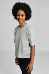 STIHL T-Shirt Gr. S Damen SUSTAINABLE BOXY Grau
