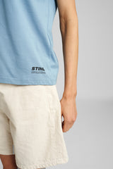 STIHL T-Shirt Gr. XS Damen SUSTAINABLE BASIC Blau