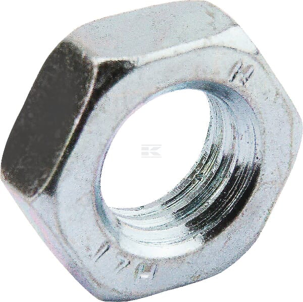 Mutter M12 flach