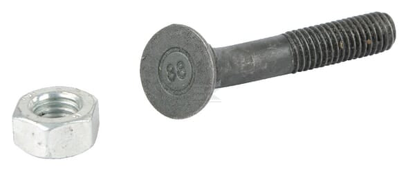 Gebogene Schraube