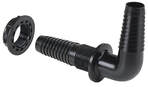 Wanddurchgang 90° 1/2"