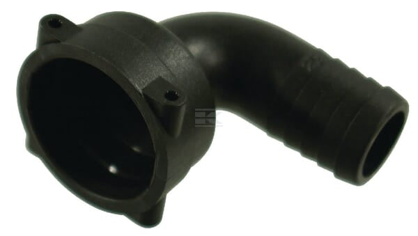 Schlauchanschl. 90° T7F 50mm