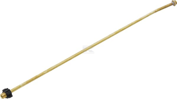 Sprührohr gebogen 60cm, Messing, G1/4 Zoll beidseitig