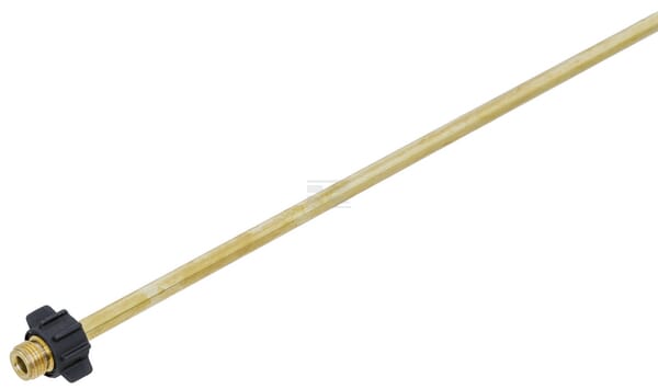 Sprührohr gebogen 60cm, Messing, G1/4 Zoll beidseitig
